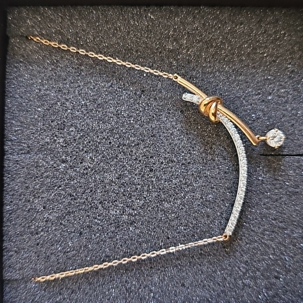 Swarovski Rose Gold Plated Lifelong Necklace